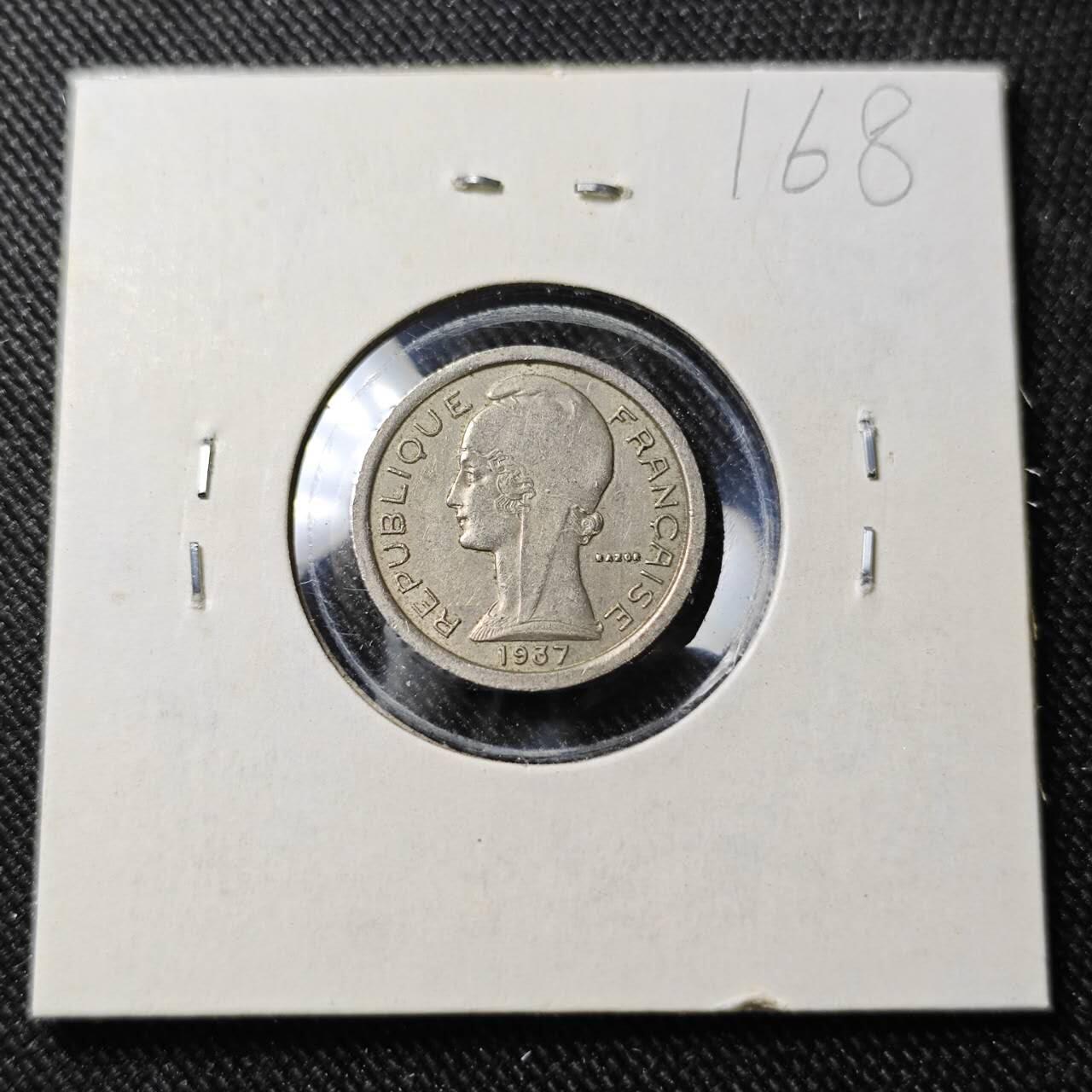 KK钱币收藏小铺   套币 批量/好品散币专场 2月预留时间 周末发货  1937法国电话代币