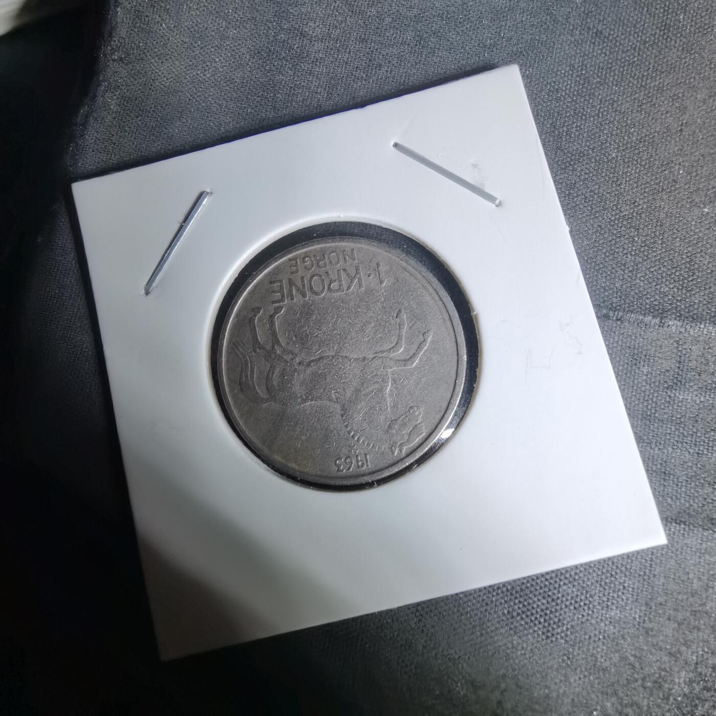 沼泽如烟--第1009场 挪威1963年1克朗