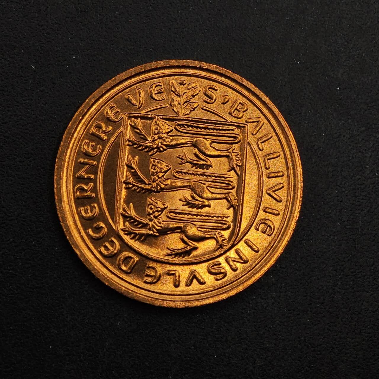 【淘币小摊】实时拍第八百七十六拍   散币场    每周一统一发货 根西1979年海鸥一便士铜币