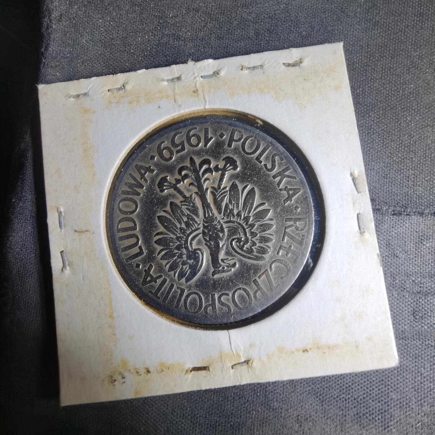 沼泽如烟--第1013场 波兰1959年10兹罗提