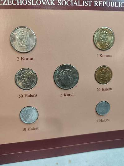 G&W世界散币，银币处理专场（第45场） - 富兰克林-捷克7枚套