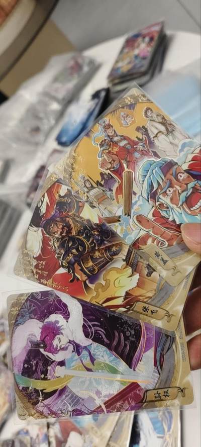 秋原瞳的小店第三十七期（春，荷尔蒙的气息扑鼻而来的季节） 卡游三国流芳传韵一组3张