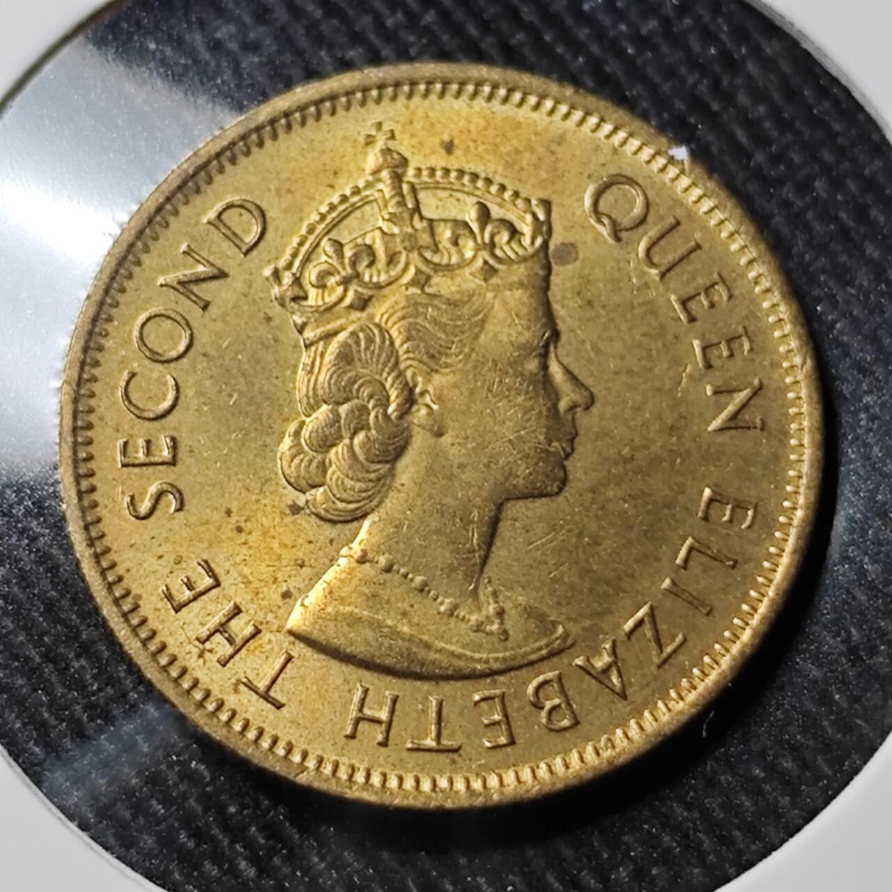 KK钱币收藏小铺   套币 批量/好品散币专场 2月预留时间 周末发货   1980香港1毫铜币 特年