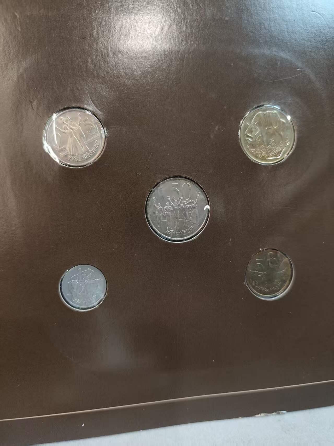 G&W世界散币，银币处理专场（第45场） 富兰克林-埃塞俄比亚5枚套