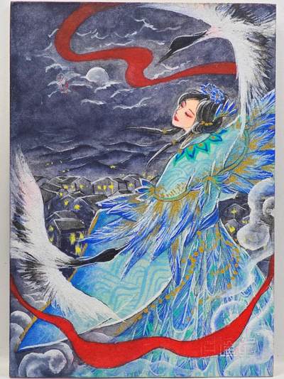 白泽拍卖卡牌手绘专场第33期（去岁千般皆如愿 今年万事定称心） - 2025 逍遥绘手绘卡 轮起  Tina亲签