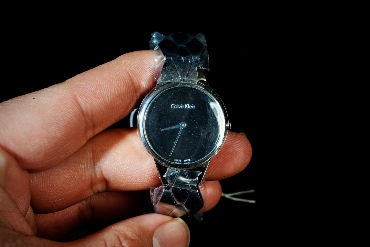 上海都达杂项专场四十五【全场包邮】  全新CK石英手表（正常能走）92-7