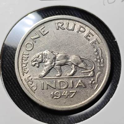 KK钱币收藏小铺   套币 批量/好品散币专场 2月预留时间 周末发货 -  1947英属印度1安娜镍币