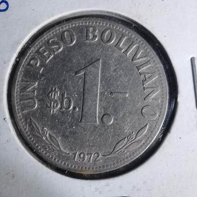 沼泽如烟--第1012场 - 玻利维亚1972年1比索