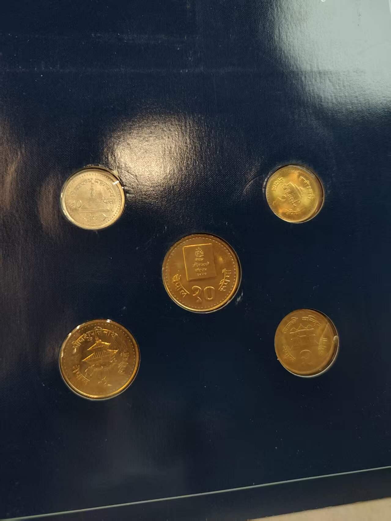 G&W世界散币，银币处理专场（第45场） 富兰克林-尼泊尔5枚套