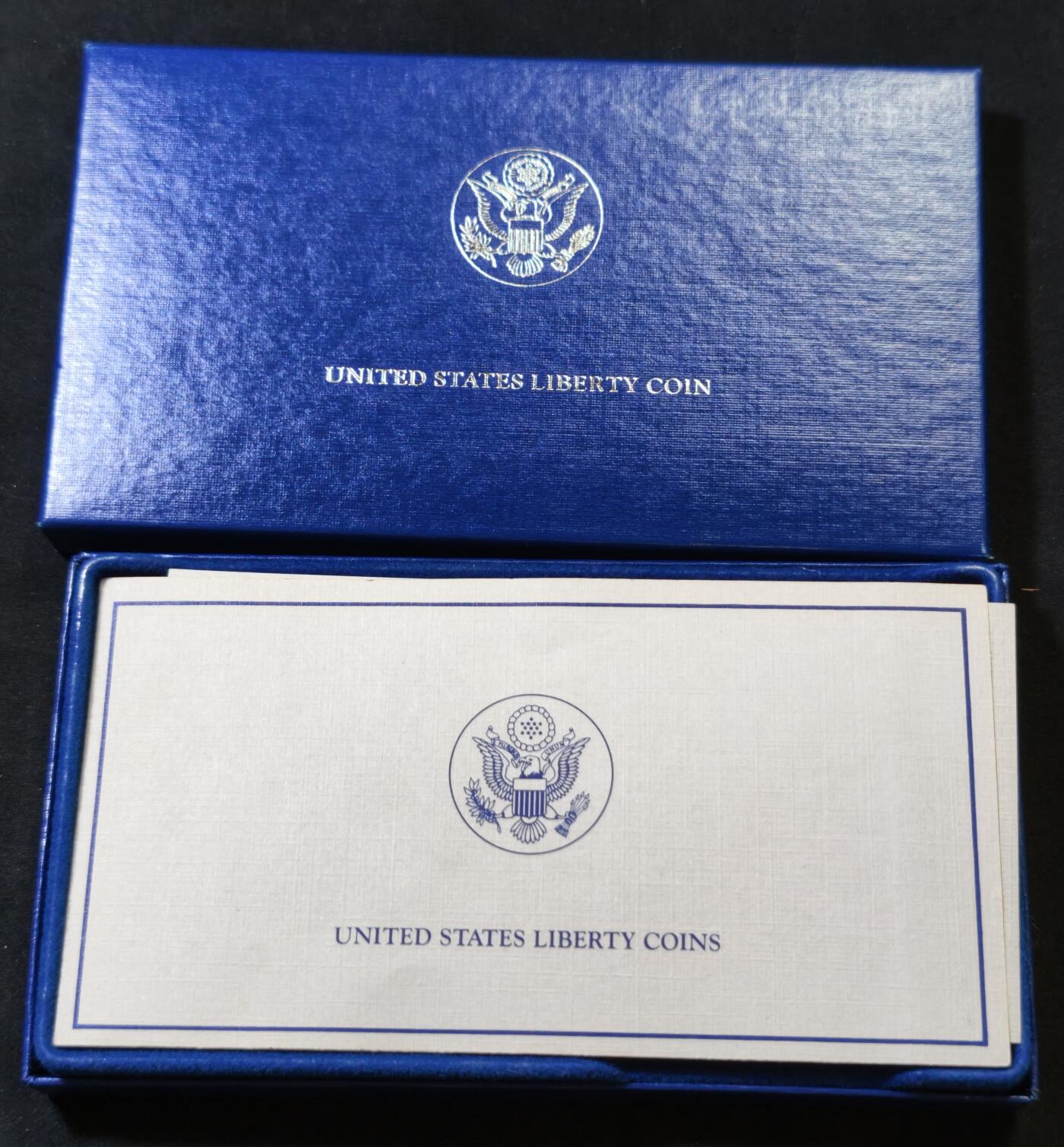 甄臻铺-世界币章拍卖（第53期），甄品场拍品征集中，送拍享返佣金等优惠多多 1987年自由女神一枚带盒带证