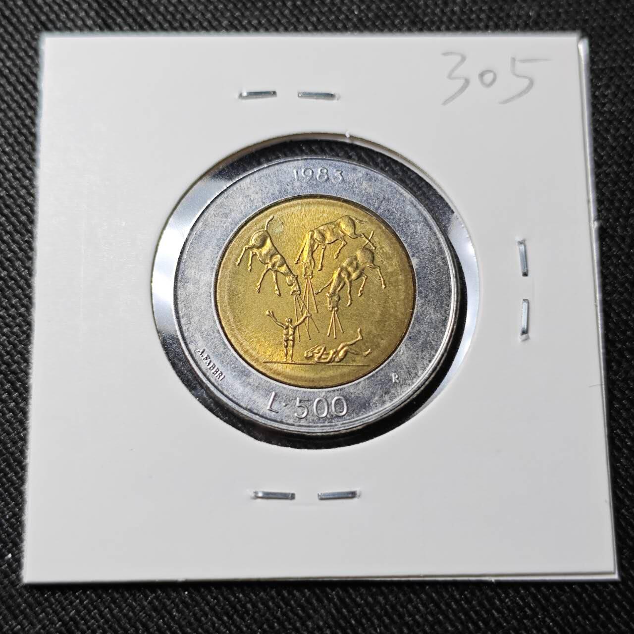 KK钱币收藏小铺   套币 批量/好品散币专场 2月预留时间 周末发货   圣马力诺500里拉双色币