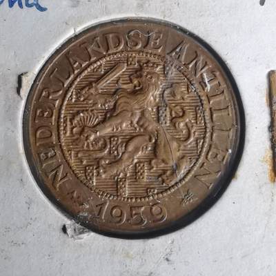 沼泽如烟--第1012场 - 荷属安的列斯1959年一分