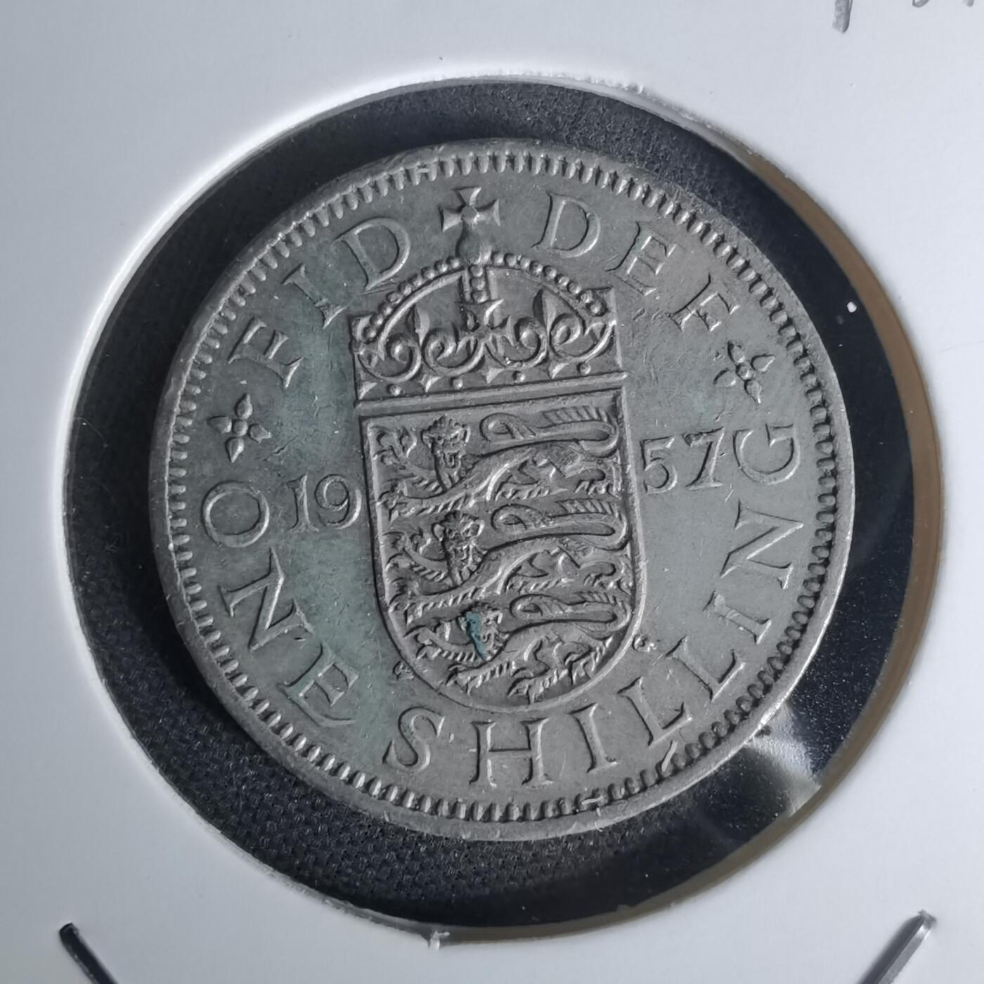 沼泽如烟--第1012场 英国1957年1先令