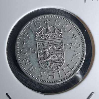 沼泽如烟--第1012场 - 英国1957年1先令