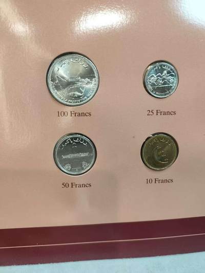 G&W世界散币，银币处理专场（第45场） - 富兰克林-科摩罗4枚套