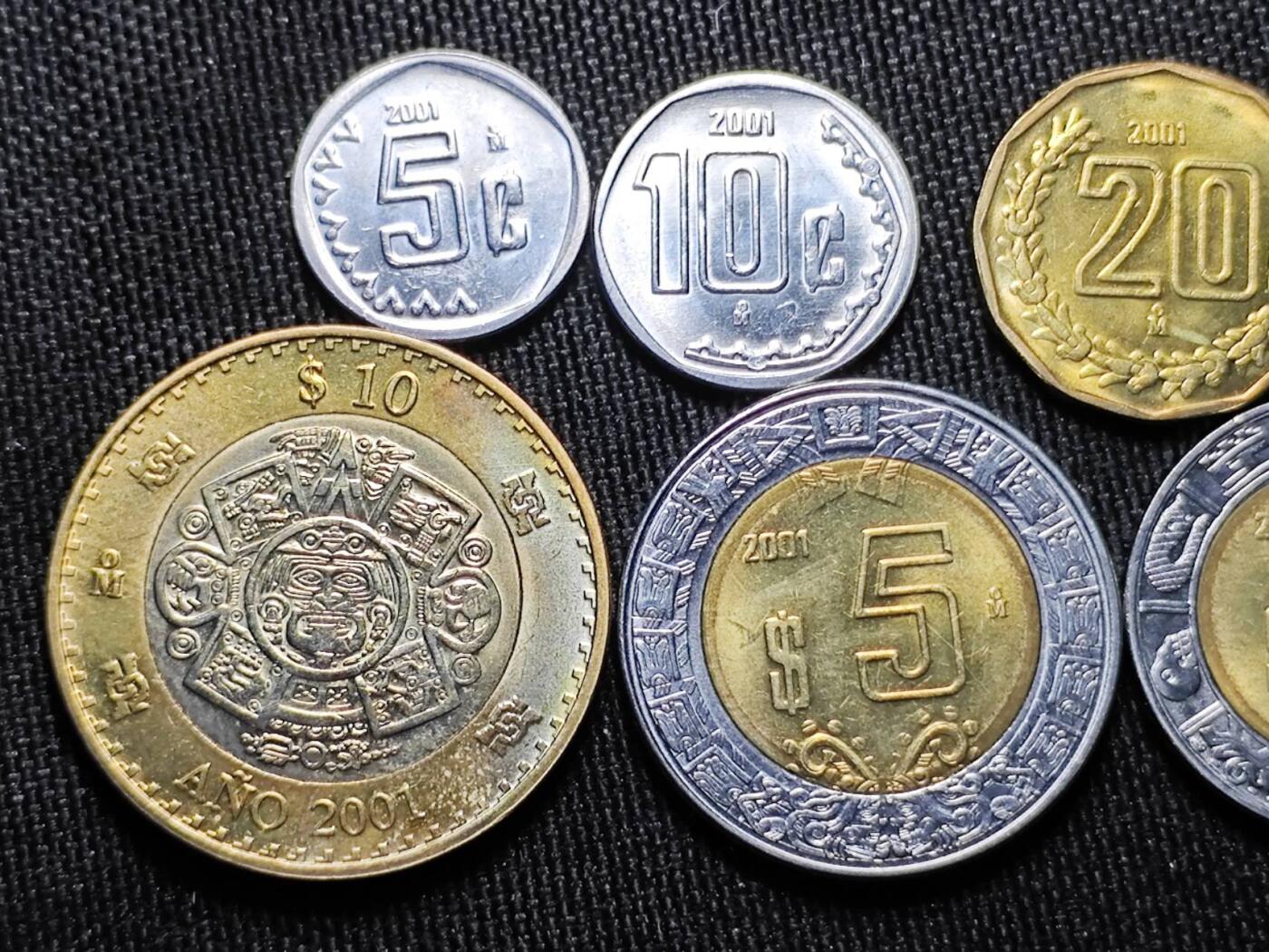 KK钱币收藏小铺   套币 批量/好品散币专场 2月预留时间 周末发货  墨西哥大小面值好品一套