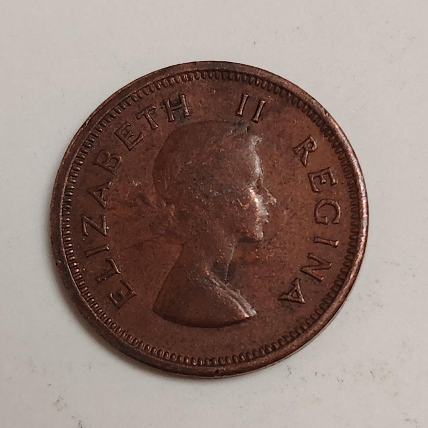 布加迪🐬～世界钱币(上海)🌾第 279 期 /  各国套币和散币 南非🇿🇦 1958年 1/4便士