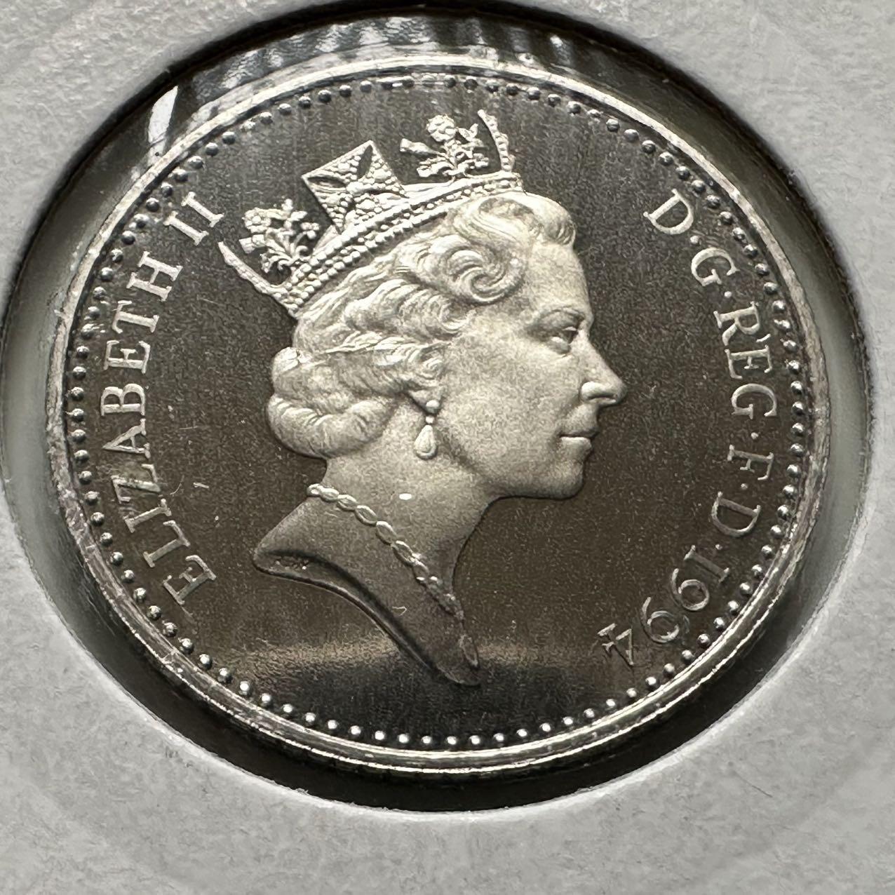 🌹外币初藏🌹🐯2026年第24场  每周二四六晚8️⃣点 接代拍 英国1994年10便士 精制币 a