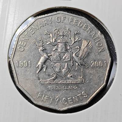 KK钱币收藏小铺   套币 批量/好品散币专场 2月预留时间 周末发货 -   澳大利亚50分纪念币