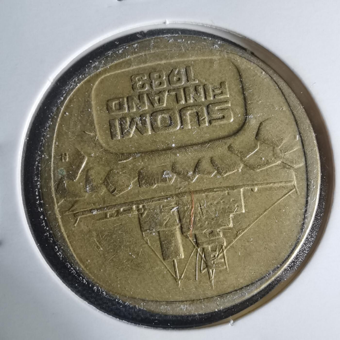 沼泽如烟--第1013场 芬兰1983年5马克