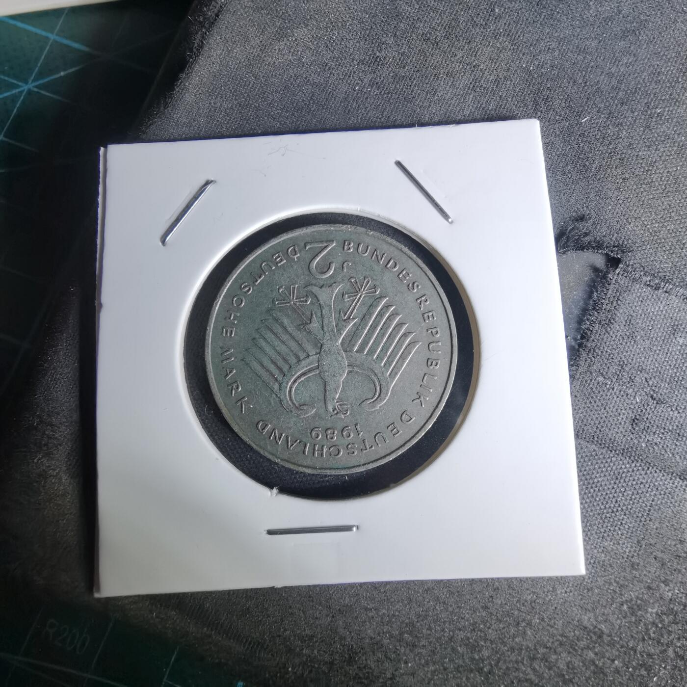 沼泽如烟--第1012场 德国1989年2马克