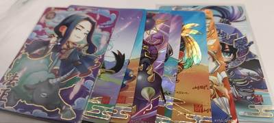 秋原瞳的小店第三十七期（春，荷尔蒙的气息扑鼻而来的季节） 卡游三国萌将卡8张散配，把玩不错