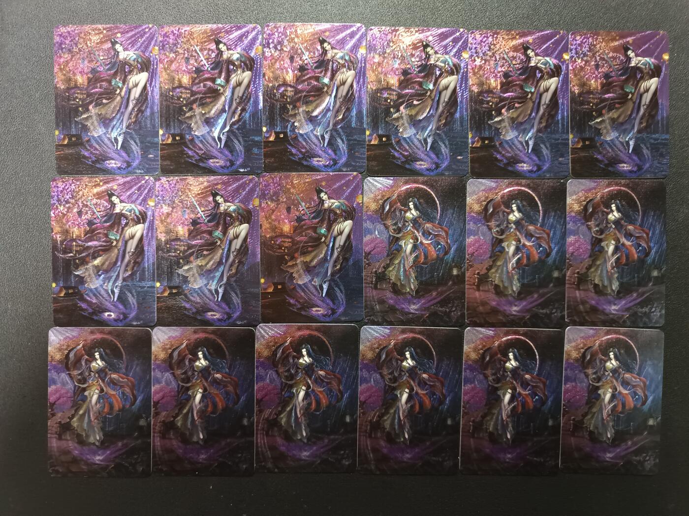 天玑星卡拍第176期《3.5周四截拍》持续收拍收评中 满赠卡需备注 大话西游 春十三娘 白晶晶 粗闪 18张