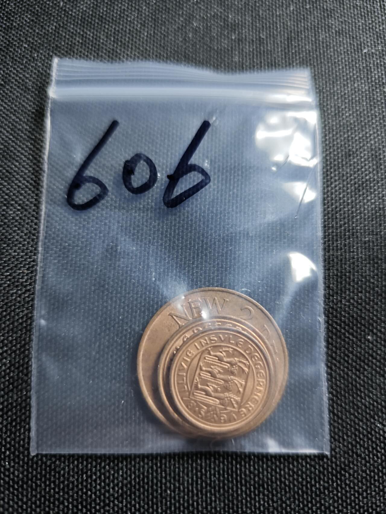 KK钱币收藏小铺   套币 批量/好品散币专场 2月预留时间 周末发货  1971根西一组铜币