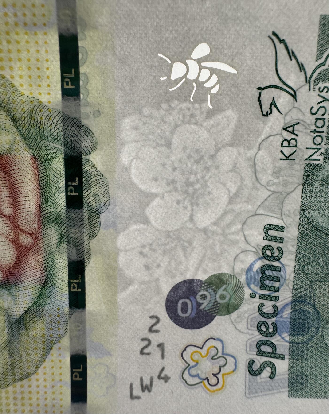 2026第4场（总第231期）：精品测试钞、外钞综合场  瑞士高宝KBA-NotaSys 2016年版“婴儿”Hybrid三层复合基材测试钞UNC