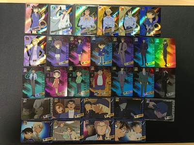 天玑星卡拍第176期《3.5周四截拍》持续收拍收评中 满赠卡需备注 - 名侦探柯南 SR R N 29张