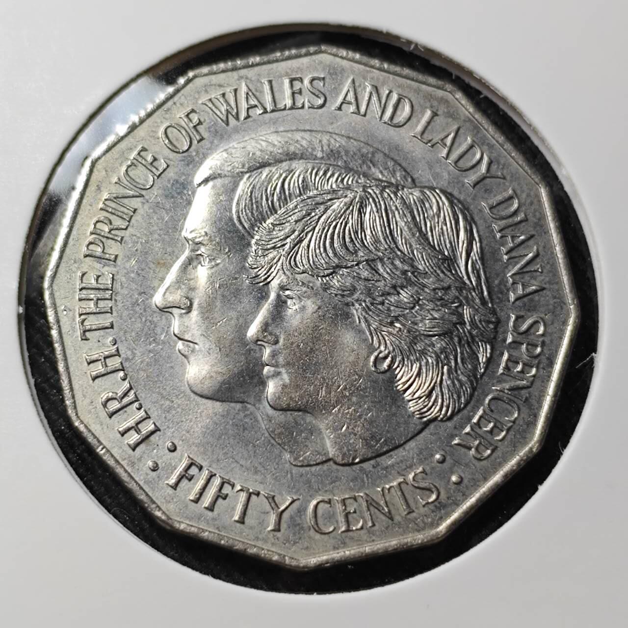 KK钱币收藏小铺   套币 批量/好品散币专场 2月预留时间 周末发货   澳大利亚50分纪念币