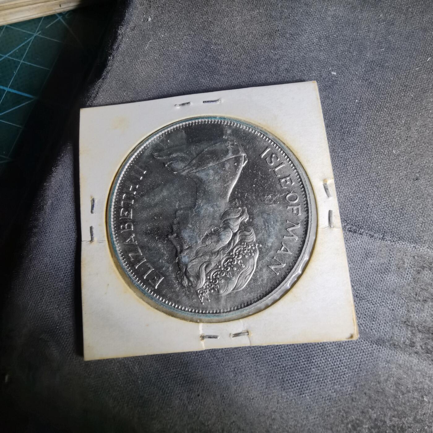 沼泽如烟--第1012场 马恩1977年1克朗纪念币