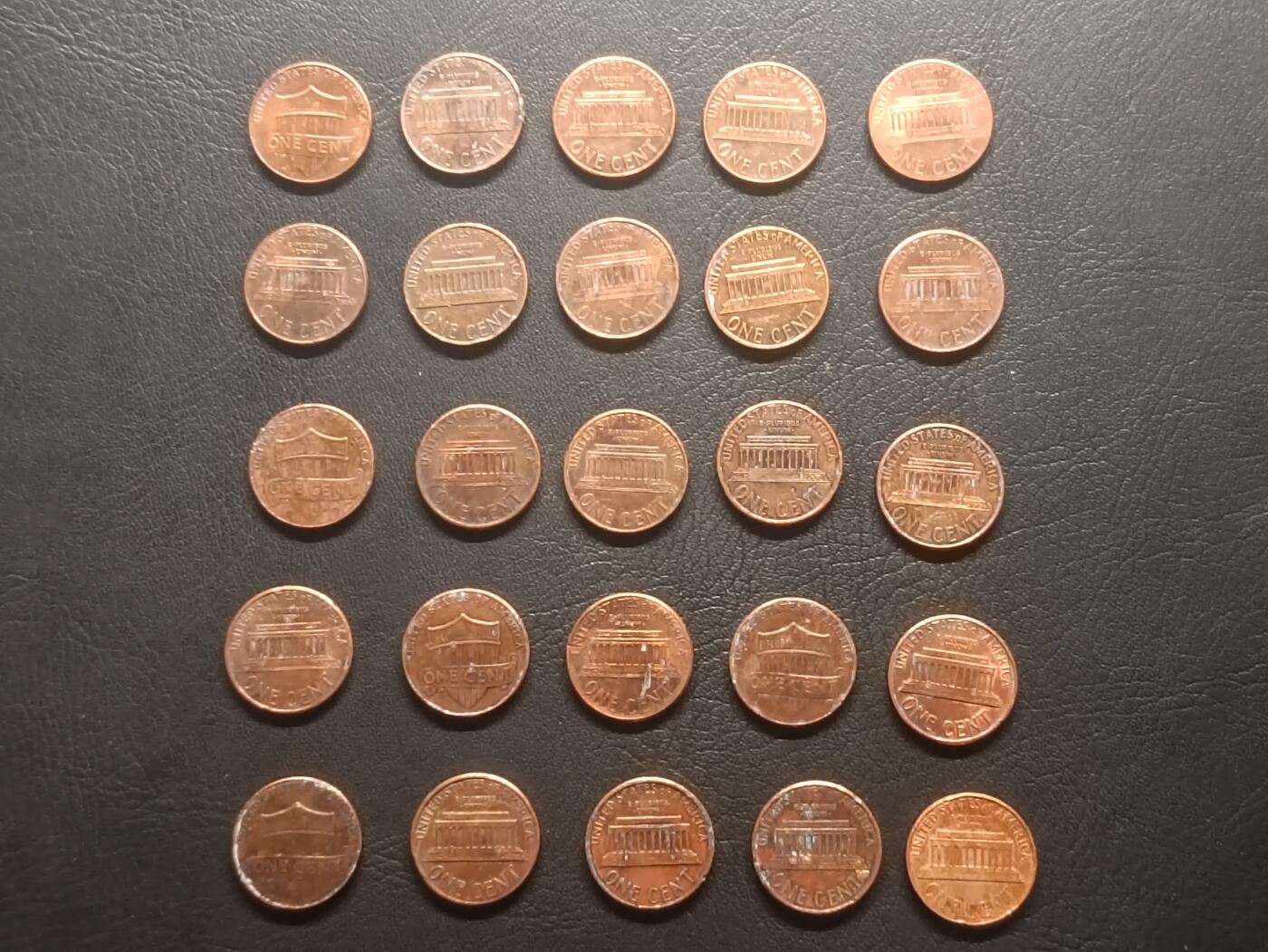 荟藏特别场次第五期——“社长的钢镚堆” 美国1分批量25枚