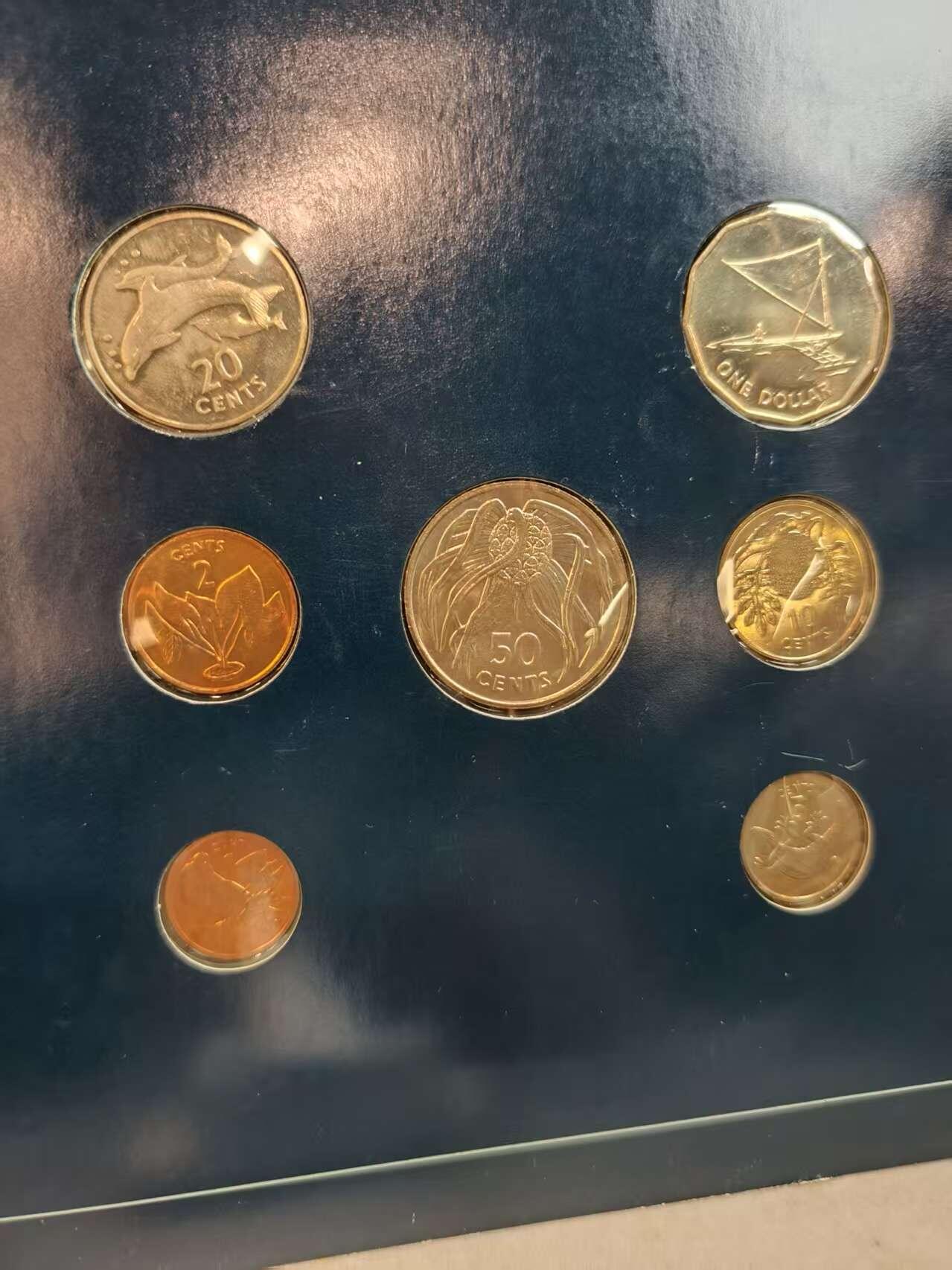 G&W世界散币，银币处理专场（第45场） 富兰克林-基里巴斯7枚套