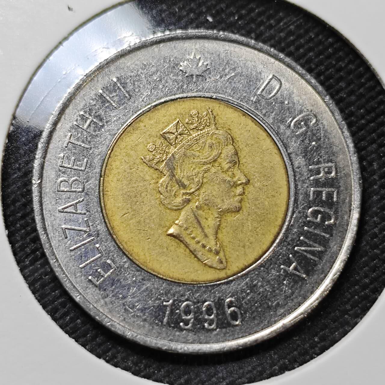 KK钱币收藏小铺   第401期 2月预留时间 周末发货 加拿大2元 