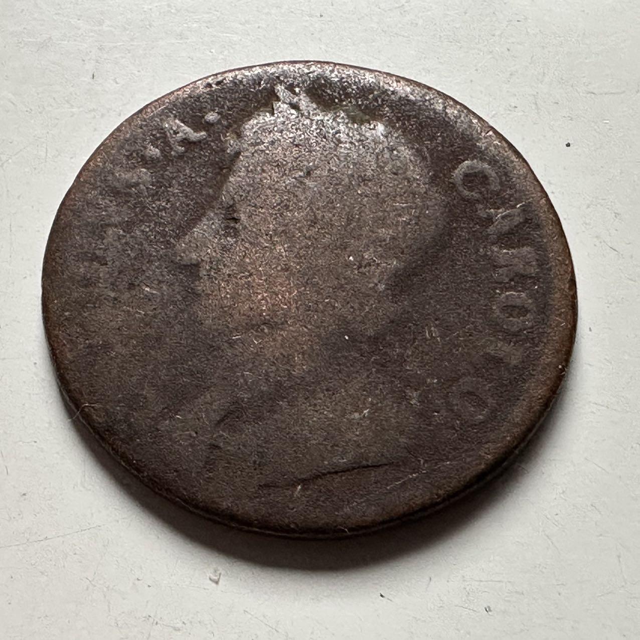 🌹外币初藏🌹🐯2026年第24场  每周二四六晚8️⃣点 接代拍 英国1670年左右 查理二世1/4便士铜币 一法新