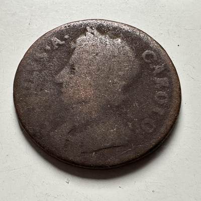 🌹外币初藏🌹🐯2026年第24场  每周二四六晚8️⃣点 接代拍 - 英国1670年左右 查理二世1/4便士铜币 一法新