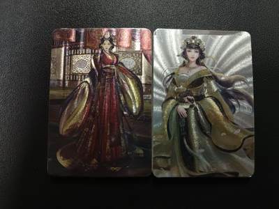 天玑星卡拍第176期《3.5周四截拍》持续收拍收评中 满赠卡需备注 - 宁缺卡牌 历代皇后 粗闪 两包未拆封