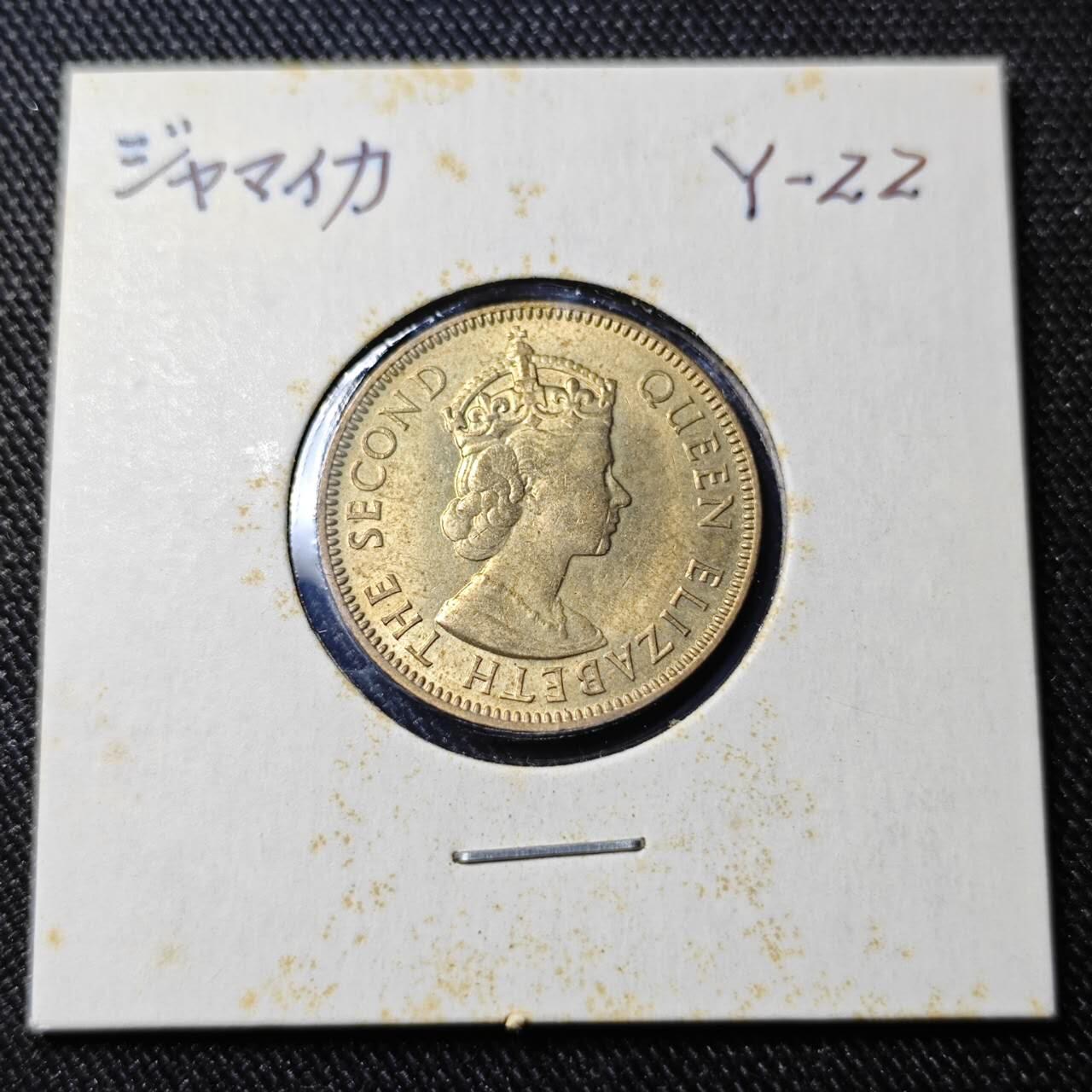 KK钱币收藏小铺   套币 批量/好品散币专场 2月预留时间 周末发货  1962英属牙买加半便士铜币 好品