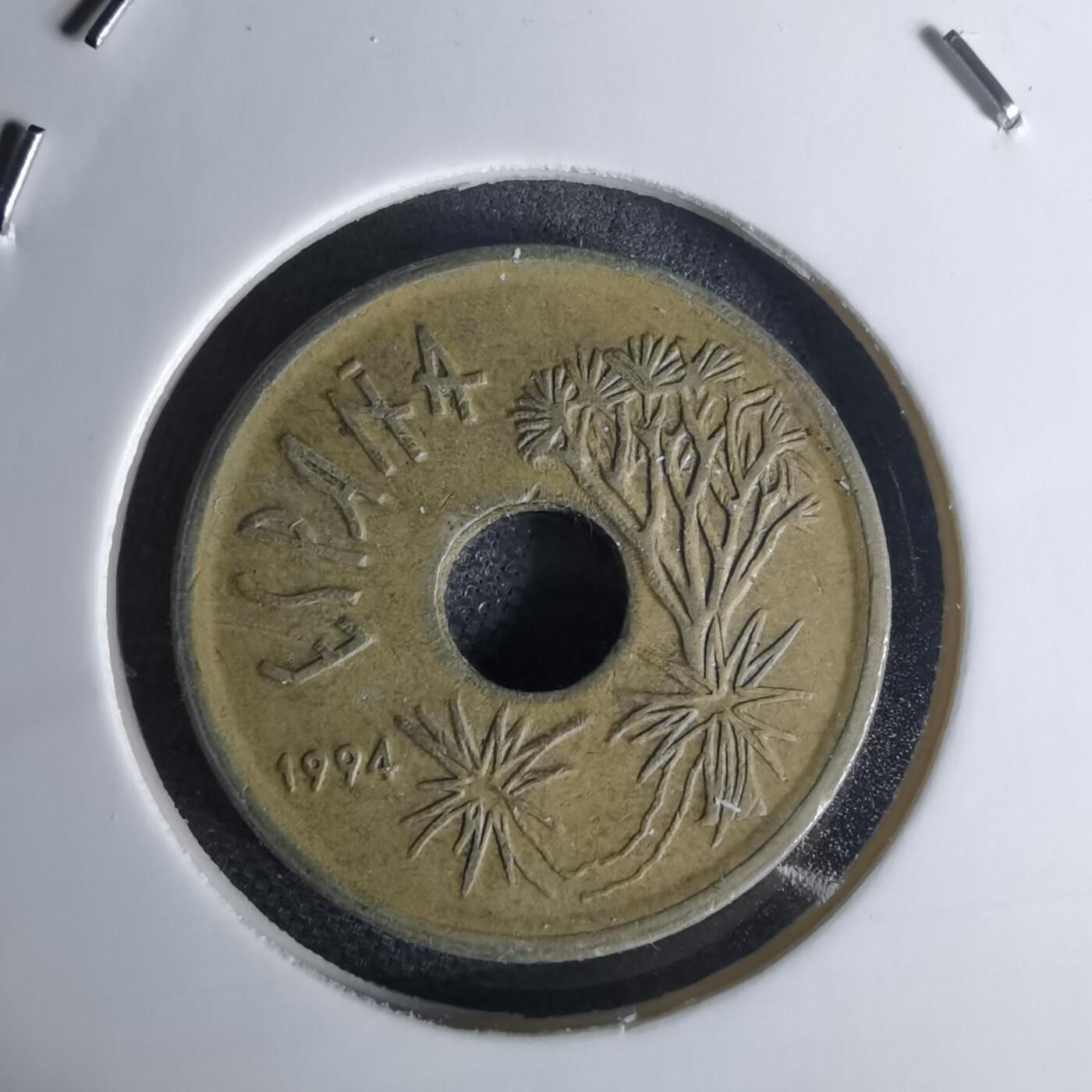 沼泽如烟--第1012场 西班牙25比塞塔纪念币