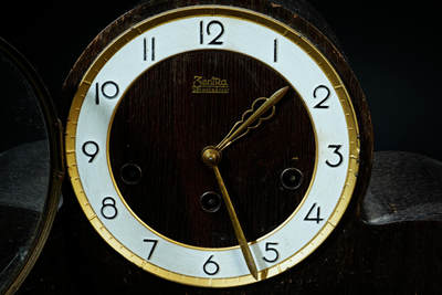 上海都达杂项专场四十八【全场包邮】  老式五音座钟92-3