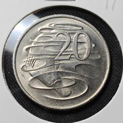 KK钱币收藏小铺   套币 批量/好品散币专场 2月预留时间 周末发货 -  1982澳大利亚20分 好品