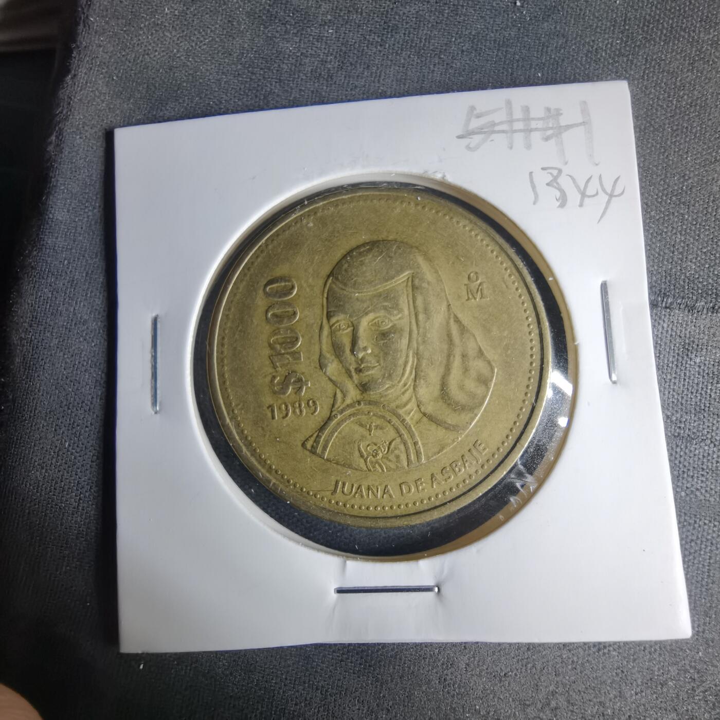 沼泽如烟--第1013场 墨西哥1989年1000比索