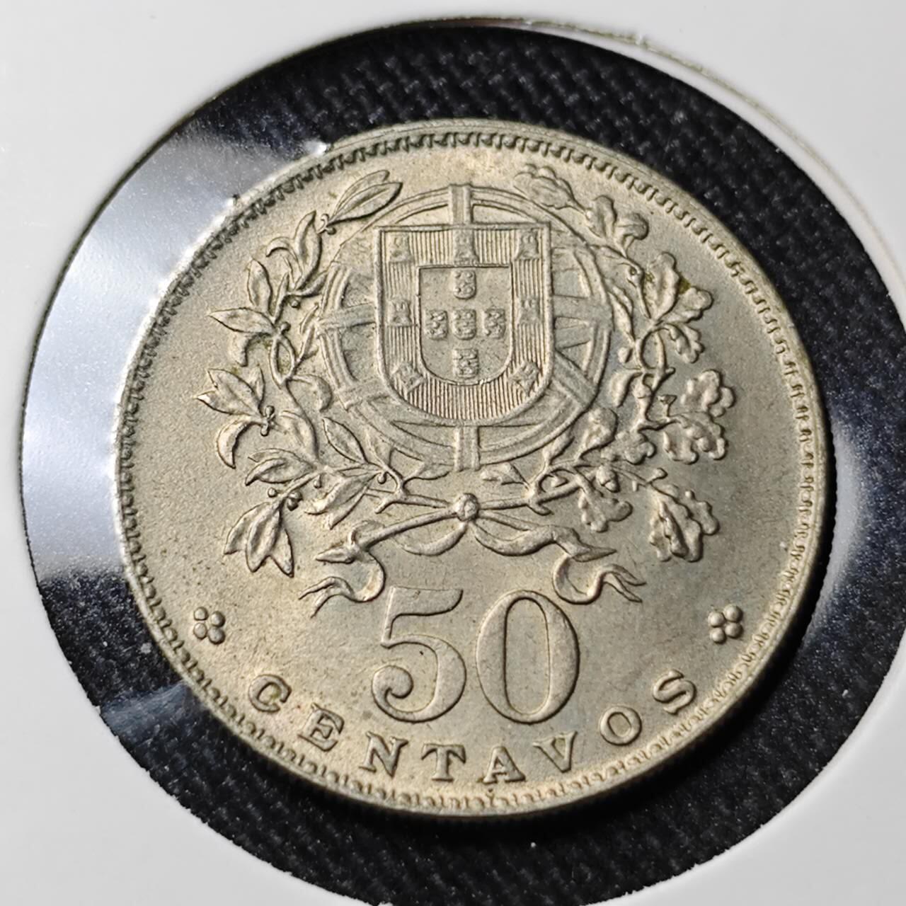 KK钱币收藏小铺   套币 批量/好品散币专场 2月预留时间 周末发货  1964葡萄牙50分