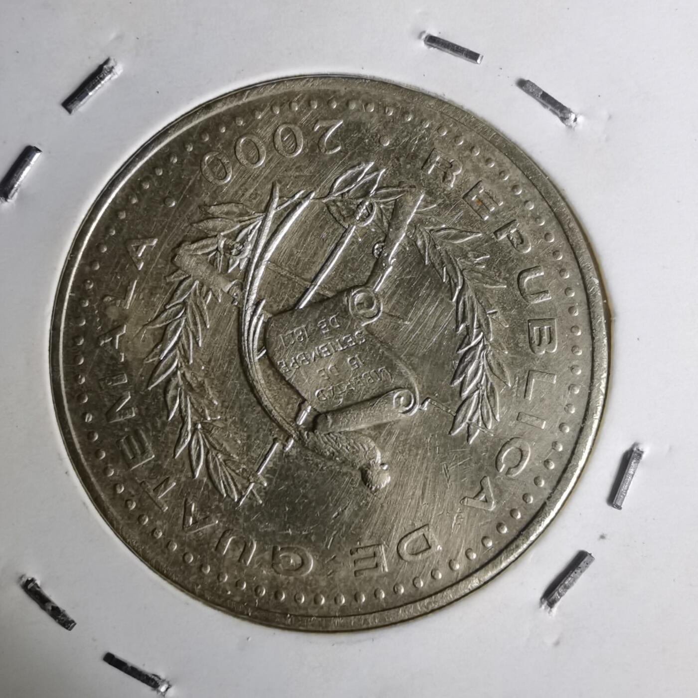 沼泽如烟--第1012场 危地马拉2000年一元