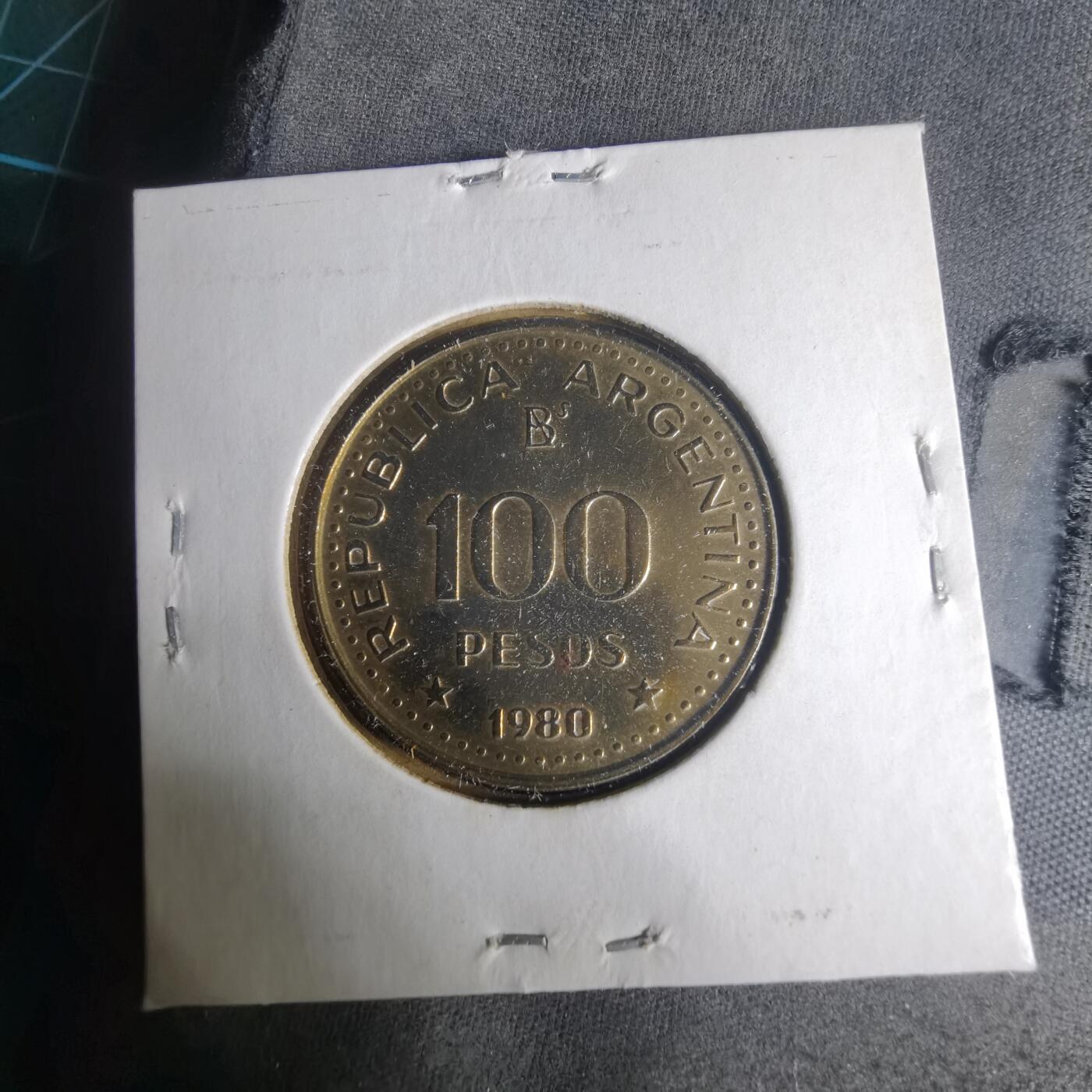 沼泽如烟--第1013场 阿根廷1980年100比索