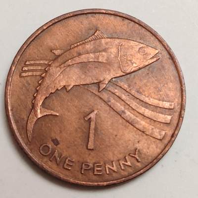 布加迪🐬～世界钱币(上海)🌾第 279 期 /  各国套币和散币 - 圣海伦娜亚森松 1991年 1便士