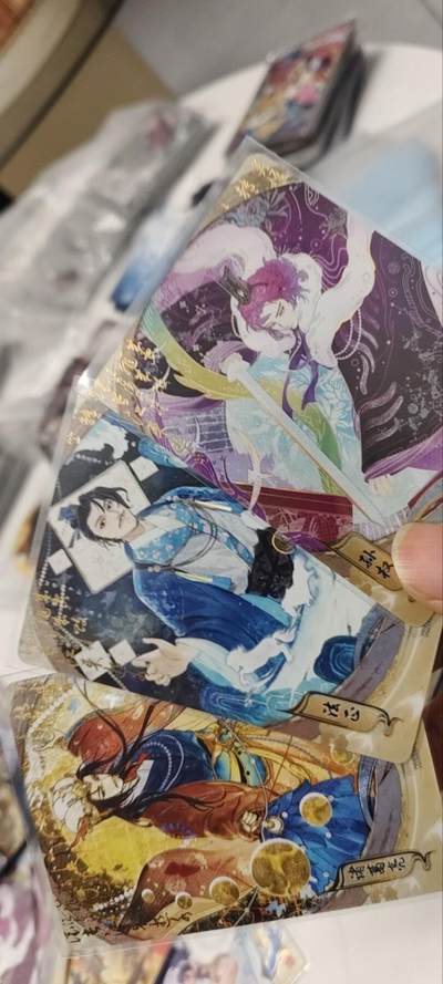 秋原瞳的小店第三十七期（春，荷尔蒙的气息扑鼻而来的季节） 卡游三国流芳传韵一组3张