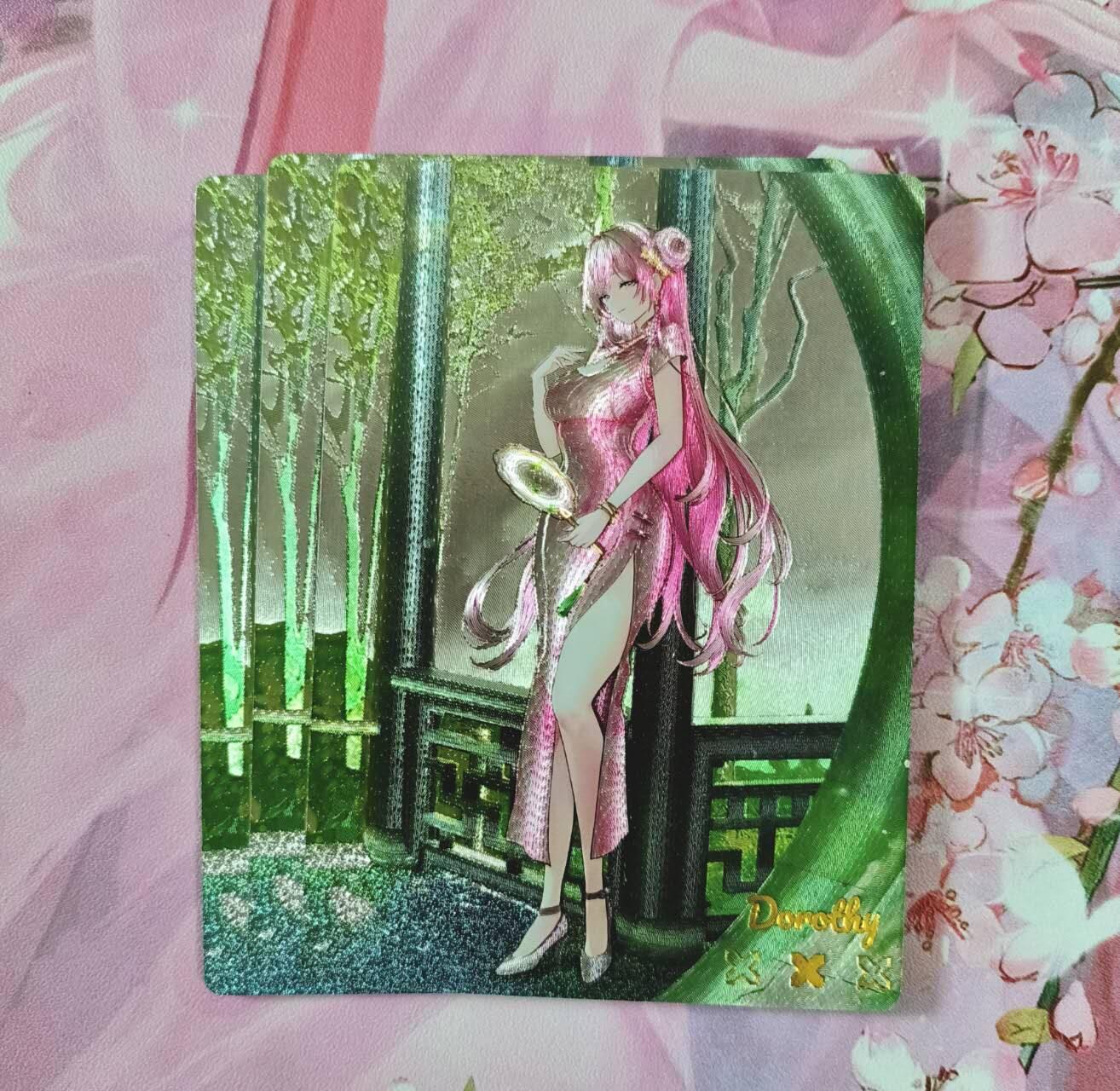 满赠PR！！龙虎卡牌-七七场（满200元包邮，无佣金，每周六结拍，欢迎送拍） 粗闪3张 奇点 桃乐丝3宫