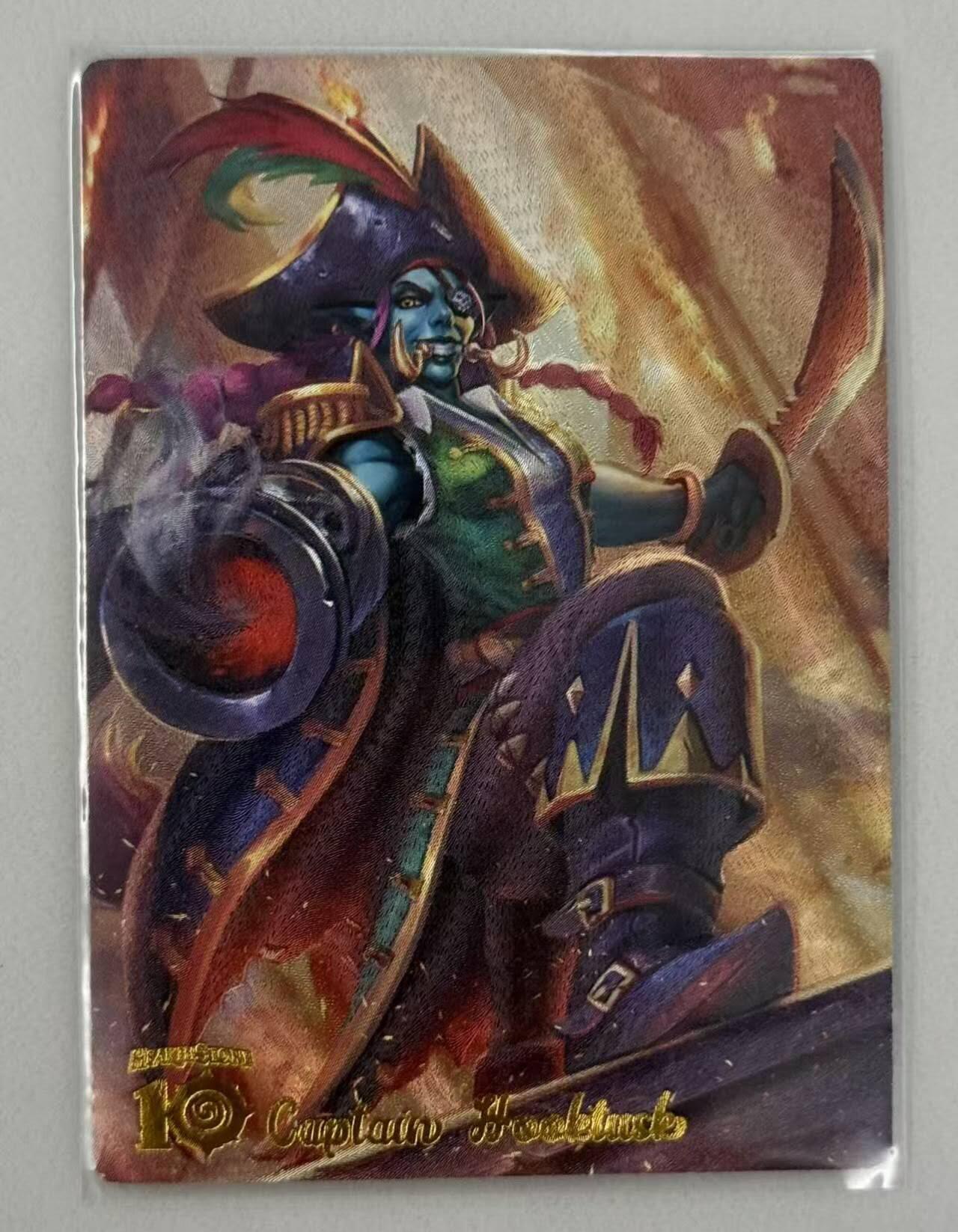 满赠PR！！龙虎卡牌-七七场（满200元包邮，无佣金，每周六结拍，欢迎送拍） 粗闪卡 谭二盲包 暴雪嘉年华炉石系列 钩牙船长